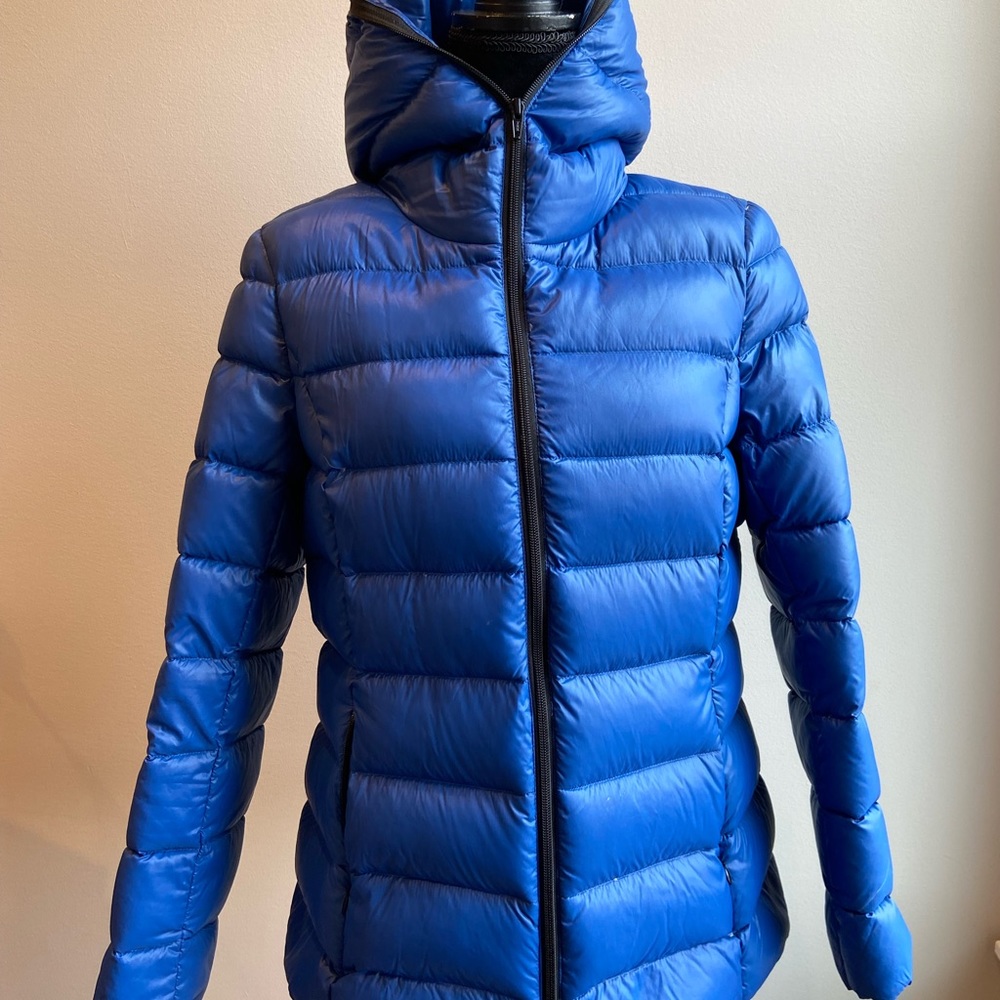 Soia and Kyo Puffer jacket. Blue. Size XL.